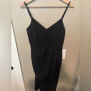 Mi Ami Black Cocktail Dress